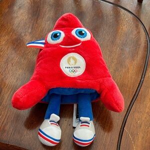 Paris 2024 Olympic Mascot Plush Red Plush